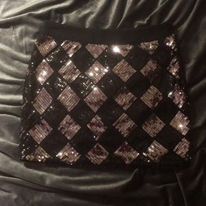 Forever 21 Sequin Mini Skirt